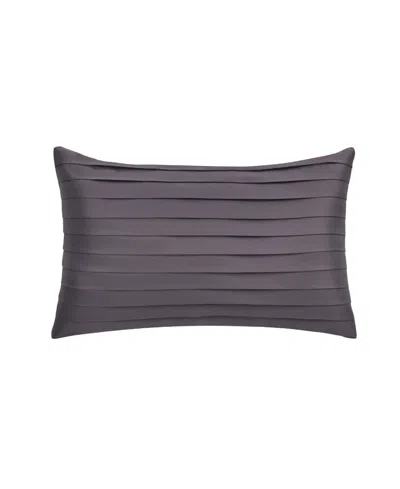 Five Queens Court Manchester Boudoir Decorative Pillow, 11" X 21" In Purple