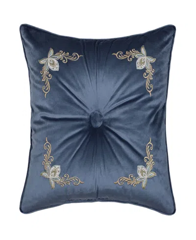 Five Queens Court Michaela Square Tufted Decorative Pillow, 18" X 18"
