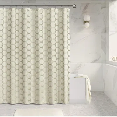 Five Queens Court Prado Shower Curtain In Off White
