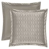 Five Queens Court Saranda Euro Sham In Gray