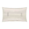 Five Queens Court Saranda Rectangular Throw Pillow In White