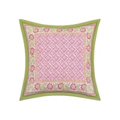 Five Queens Court Sienna Euro Sham In Pink