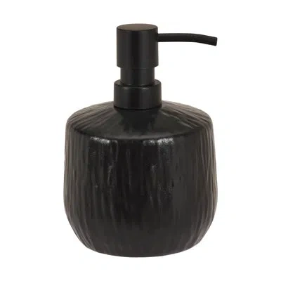 Five Queens Court Stockholm Lotion Dispenser In Black