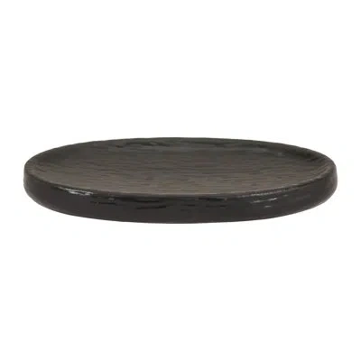 Five Queens Court Stockholm Tray In Black