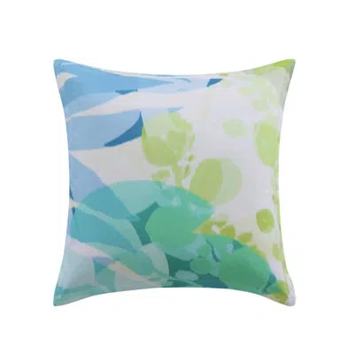 Five Queens Court Tahiti Euro Sham Fuchsia In Green