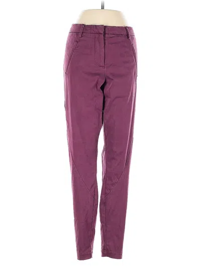 Pre-owned Five Units Casual Pants In Purple