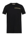 Fivestars Man T-shirt Black Size Xxl Cotton In Black