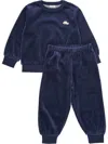Fixoni Velour Set In Blue