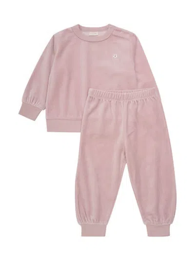 Fixoni Velour Set In Pink