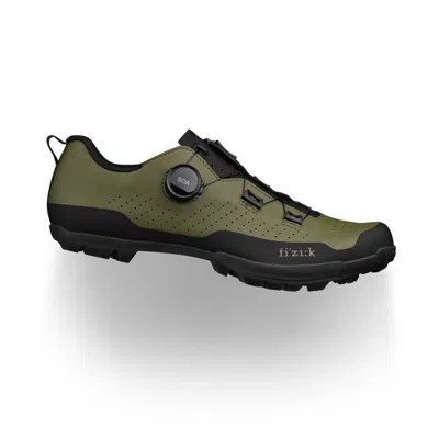 Fizik Unisex Terra Atlas Athletic Shoe In Army/black In Animal Print