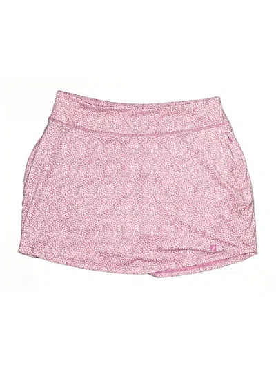 Pre-owned Fj Footjoy Casual Skirt In Pink