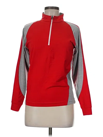 Pre-owned Fj Footjoy Pullover Sweater In Red