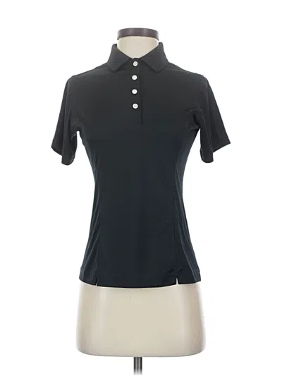 Pre-owned Fj Footjoy Short Sleeve Polo Shirt In Black