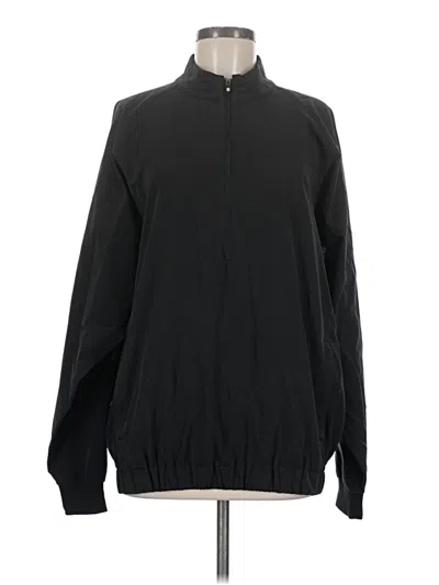 Pre-owned Fj Footjoy Track Jacket In Black