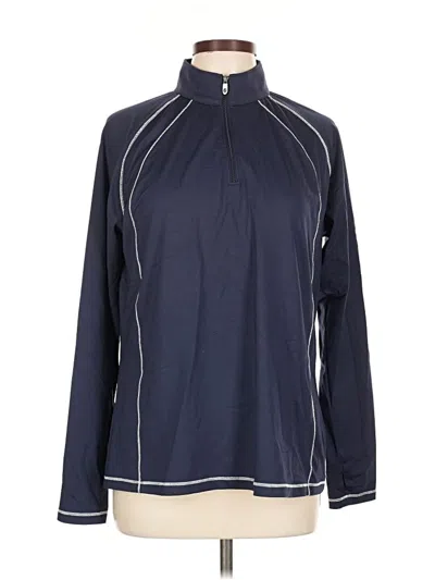 Pre-owned Fj Footjoy Track Jacket In Blue