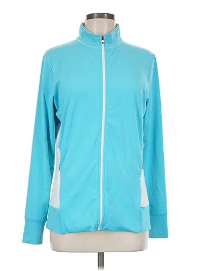 Pre-owned Fj Footjoy Track Jacket In Blue