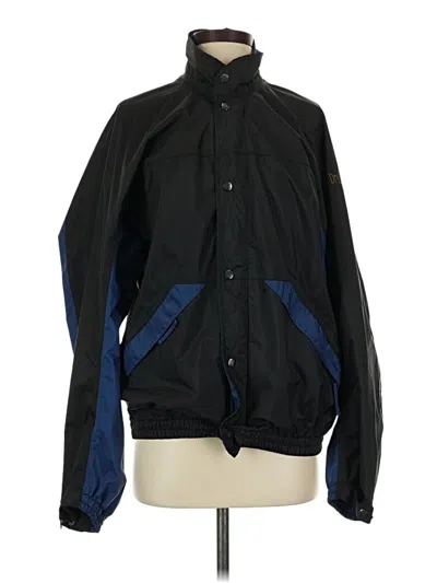 Pre-owned Fj Footjoy Windbreaker Jacket In Black