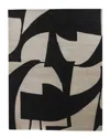 F.j. Kashanian Adele Wool Rug In Black