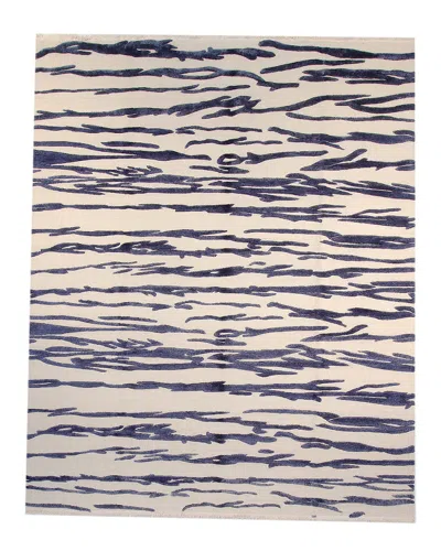 F.j. Kashanian Fj Kashanian Fame Modern Luxury Hand-knotted Rug In Multi