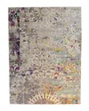 F.j. Kashanian Graphic Wool Rug In Gray