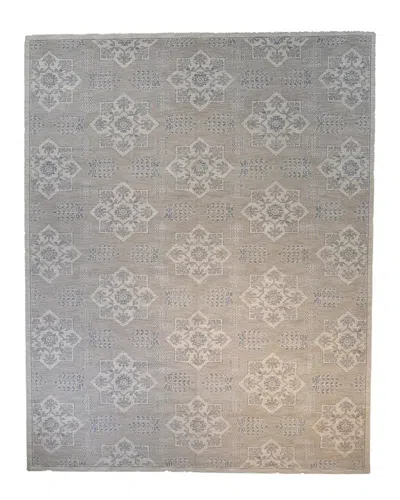 F.j. Kashanian Joy Wool Rug In Brown