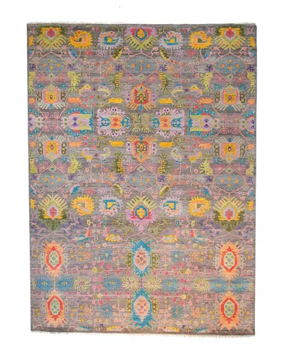 F.j. Kashanian Fj Kashanian Liam Wool Rug In Gray