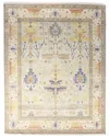 F.j. Kashanian Oushak Rug In Blue