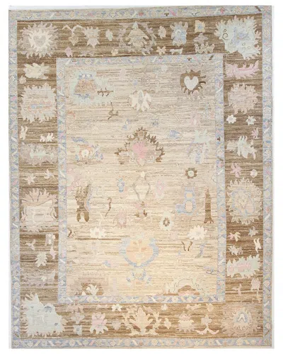 F.j. Kashanian Fj Kashanian Oushak Rug In Beige