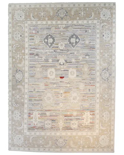 F.j. Kashanian Fj Kashanian Oushak Rug In Blue