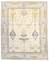 F.j. Kashanian Oushak Rug In Ivory