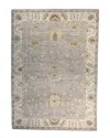 F.j. Kashanian Oushak Wool Rug In Brown
