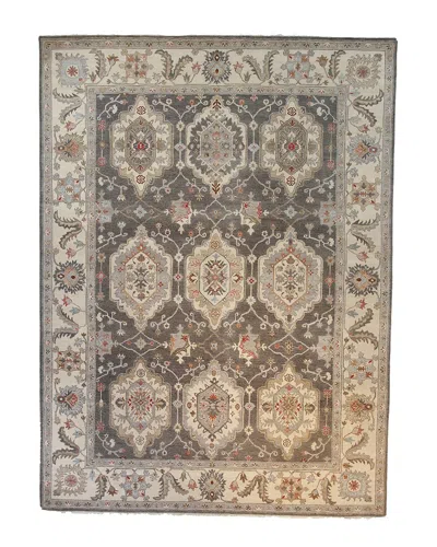 F.j. Kashanian Oushak Wool Rug In Multi