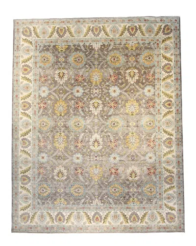F.j. Kashanian Oushak Wool Rug In Grey