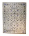 F.j. Kashanian Oushak Wool Rug In Grey