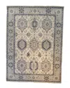 F.j. Kashanian Oushak Wool Rug In White