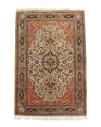 F.j. Kashanian Persian Hand-knotted Rug In Multi
