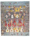 F.j. Kashanian Sari Ikat Rug In Gray
