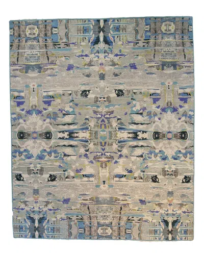 F.j. Kashanian Sari Wool Graphic Wool Rug In Multi