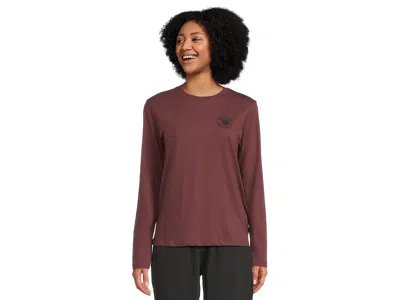 Fjall Raven 1960 Logo T-shirt Long Sleeve In Brown