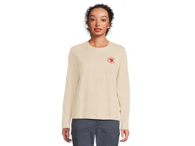 Fjall Raven 1960 Logo T-shirt Long Sleeve In White