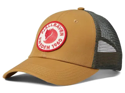 Fjall Raven 1961 Logo Langtradarkeps Caps Buckwheat Brown: Lg/xl In Red