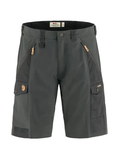 Fjall Raven 아비스코 로고 패치 카고 쇼츠 In Gray