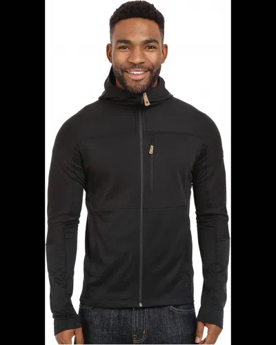 Fjall Raven Abisko Trail Fleece Jacket In Black