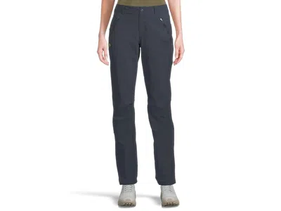 Fjall Raven Abisko Trail Stretch Trousers In Blue