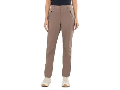 Fjall Raven Abisko Trail Stretch Trousers In Brown
