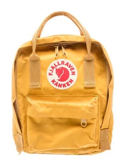 Pre-owned Fjall Raven Backpack In Yellow
