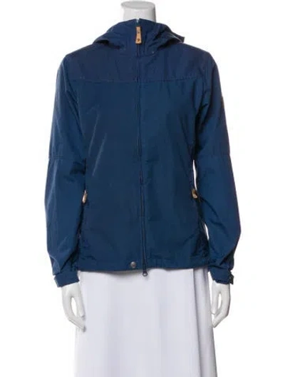 Pre-owned Fjall Raven Bomber Jacket In Blue