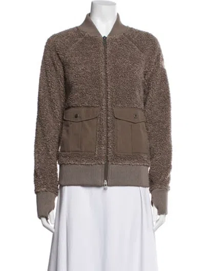 Pre-owned Fjall Raven Bomber Jacket In Brown