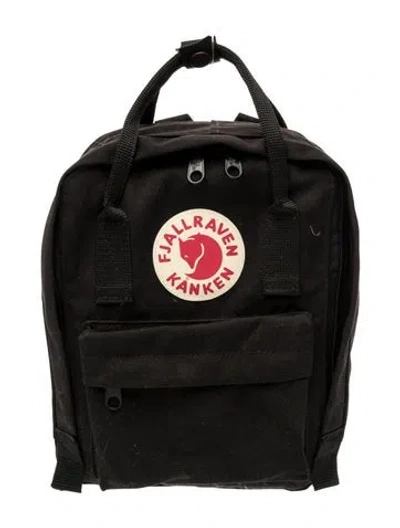 Pre-owned Fjall Raven Canvas Backpack In Black