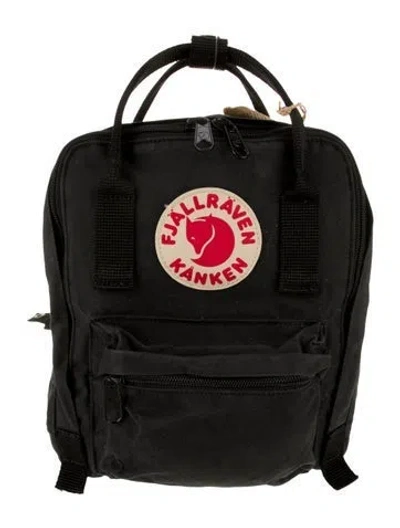 Pre-owned Fjall Raven Canvas Backpack In Black